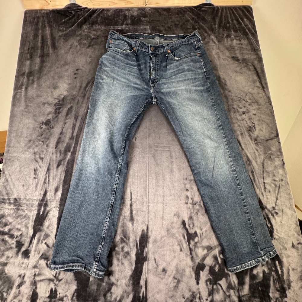 Levi's 559 Relaxed Straight Jeans Mens 36x32 Blue Medium Wash Denim J10559
